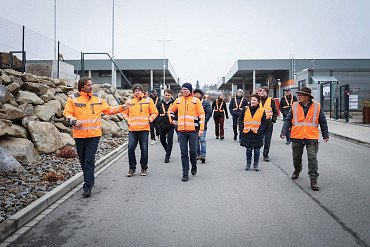 A visit from the German private forest owners' association