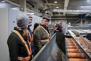 Návštěva ze sdružení německých soukromých vlastníků lesů 12. 12. 2024